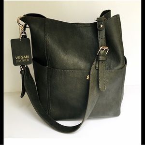 Antik Kraft Olive Green Tote Purse